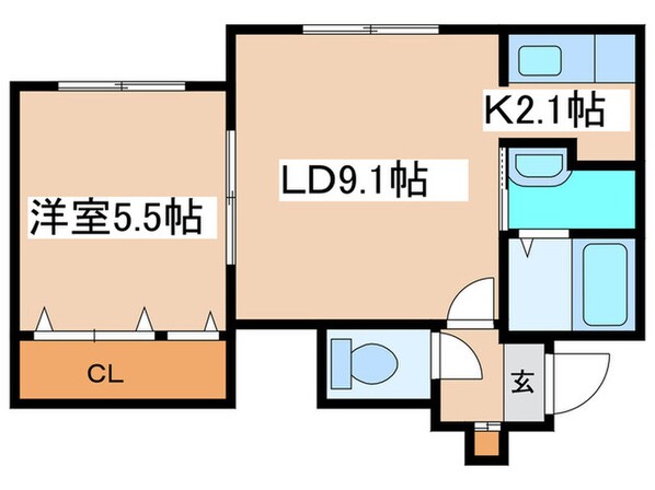 パストラ－レＳＵＨＡＲＡの物件間取画像